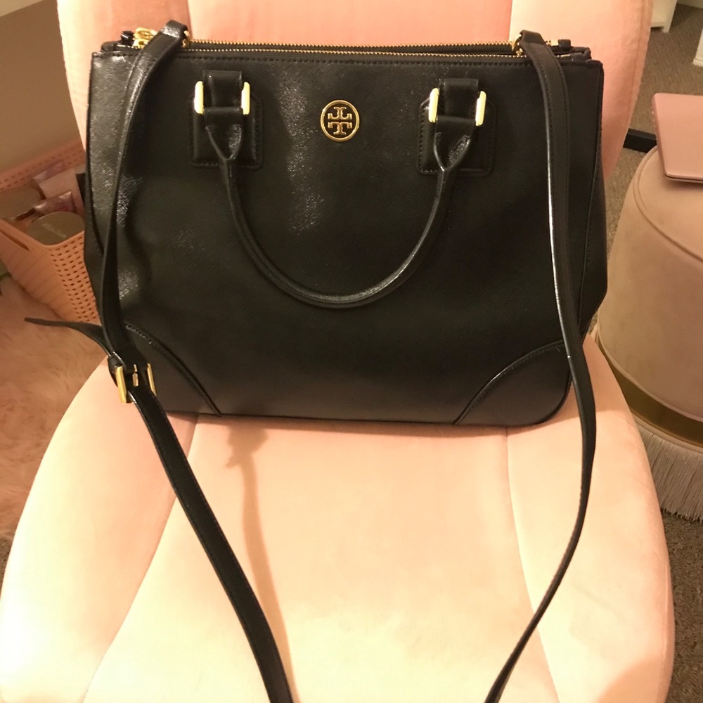 Tory Burch Robinson Double Zip Tote